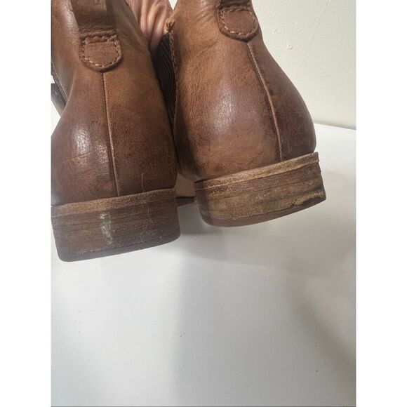 Kork-Ease Brown Leather Ankle Boots Sz 9M - Picture 4 of 8